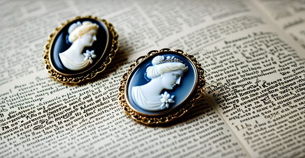 Découvrez notre sélection de broches camées élégantes
