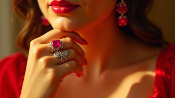 Exprimez votre style avec des bijoux rouge